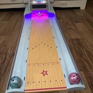 American Girl Doll Bowling Alley and Concession Stand.